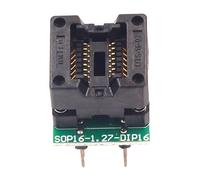 Adaptador de enchufe funcional SOP16 a DIP16 Ic para una integración perfecta en sistemas de programación automatizados, programador de enchufe IC