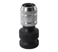 Adaptador de enchufe hexagonal de 1/2 pulgada a 1/4 pulgadas, para convertidor de portabrocas de acero Cr-V de liberación rápida para llave de impacto y taladro eléctrico, accesorio de herramienta