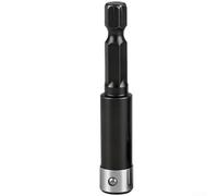 Adaptador de enchufe hexagonal de acero tratado térmicamente con construcción no magnética y clip de bola de liberación rápida para taladros eléctricos, broca de 8 mm para trabajos electrónicos de