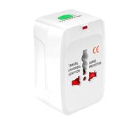 Adaptador de Enchufe Internacional, Cargador de Pared Internacional,Adaptador Mundial Todo en 1 - Adaptador de Enchufe de Viaje Mundial, Cargador de Pared para AUS, Europa, Estados Unidos, Reino