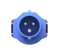 Adaptador de enchufe NRGkick 16A 3 polos azul para carga de vehículos eléctricos