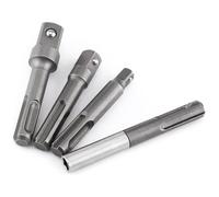 Adaptador de enchufe para brocas con vástago Plus, conector de extensión de broca cuadrada de 1/10.2 cm, 3/20.3 cm 1/5.1 cm