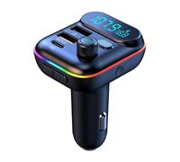 Adaptador de enchufe para coche, enchufe USB para coche, cargador rápido multidispositivo, cargador universal para coche con puertos USB duales, adaptador de corriente de coche de 12 V, convertidor de