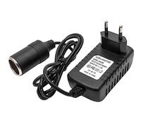 Adaptador de enchufe para encendedor de cigarrillos 12 V 2 A, convertidor adaptador AC/DC para sistema de navegación, convertidor de corriente, convertidor de