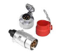 Adaptador de Enchufe para Remolque,Juego De Conectores De Cableado - Reemplazo del Lado del Vehículo, Enchufe para Acoplamiento de Remolque y Camping
