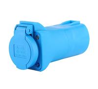 Adaptador de Enchufe para RV y Coche Eléctrico, Convertidor de Carga 16A 200V Compacto de ABS, Solución Segura de Alimentación para Viajes y Camping, Diseño Resistente al