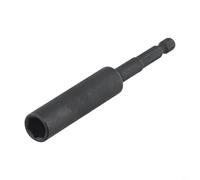 Adaptador de enchufe profundo de 110 mm para destornilladores de tuerca hexagonal compatible con brocas hexagonales estándar H8 H9 H10 H11 H12 H13 H14 para uso en taller (50 mm H10)