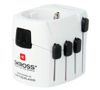 Adaptador de enchufe Skross PRO Universal blanco 100-250 V 7A