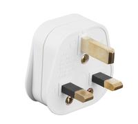 Adaptador de enchufe tipo G, adaptador de enchufe universal ligero que ofrece conectividad perfecta en varios países, incluidos el Reino Unido y