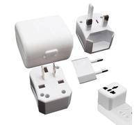 Adaptador De Enchufe | Toma De Pared | Enchufe Internacional Convertidor para Viajes De Hombre Mujer Portátil Y Smartphones