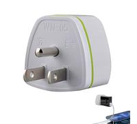 Adaptador de enchufe UE EE.UU.,Convertidor de salida internacional 50/60 Hz 110-250 V | Convertidor de enchufe adaptador europeo portátil, adaptadores seguros para Europa, Italia, España y