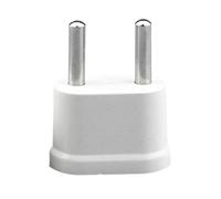 Adaptador De Enchufe US UE, Convertidor De Enchufe US Europa - Convertidor De Viaje Estados Unidos Europa - Cargador De Pared Portátil, Adaptador De Viaje Mundial para Viaje de Negocios, M
