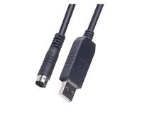 Adaptador de Enchufe USB PL2303GT 8 DIN, Cable de programación convertidor RS232 Fit Compatible Allen Bradley MicroLogix PLC Serie 1000 1100