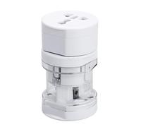 Adaptador de enchufes Protección contra sobretensiones Portátil Accesorios Viaje Enchufe Conversión con para Dispositivos Pequeños
