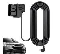Adaptador De Energía OBD - Cable Reductor Flexible 12V/24V a 5V de Fácil Instalación - Cable Adaptador USB,para Viajes por Carretera Conducción Diaria Instalación Nocturna Destinos De