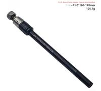Adaptador de enganche de remolque de bicicleta de alta resistencia para ejes pasantes de 12 mm P1.0 1.5 1.75 compatible con 135 142 148 mm de ancho de marco de acero inoxidable 304 y construcción de