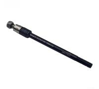Adaptador de enganche de remolque de eje pasante de bicicleta para ejes de 12 mm, ajustable de 135 a 148 mm, acero inoxidable 304 y aluminio, compatible con P1.0/1.5/1.75 (p1.75)