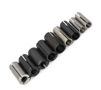 Adaptador de enrutador de broca de grabado de alta precisión, vástago de mandril, herramienta de ruta CNC, soporte for adaptadores 8-6,35/8-6/12,7-8/6, 1 Uds. (Color : 12.7mm - 6mm)