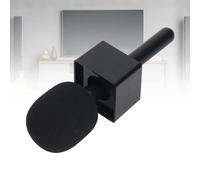 Adaptador de Entrevista Clásico para Rode Wireless GO II Adaptador Micrófono Lavalier para Entrevista Soporte Mano Soporte Micrófono, Mango Micrófono Bandera para Hollyland Lark M1