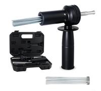 Adaptador de escalador de aguja de martillo eléctrico SDS con 18 agujas, para la mayoría de martillos eléctricos estándar para mampostería y preparación de azulejos