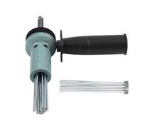 Adaptador de escalador de aguja de vástago SDS para martillo eléctrico, herramienta de eliminación de óxido de acero endurecido y limpiador de hormigón, accesorio de perforación de mampostería para