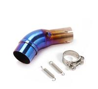 Adaptador De Escape Para Motocicleta, Silenciador Tubo Enlace Central Para Kawasaki, Ninja, Z250, 250SL, 300, ER6N, R3 Y R25(Style 4)