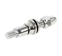 ADAPTADOR de espejo HIGHSIDER Harley a 5/16 pulgadas-18 UNC, cromo, plata