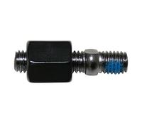 ADAPTADOR de espejo HIGHSIDER M8 a M8, negro, negro
