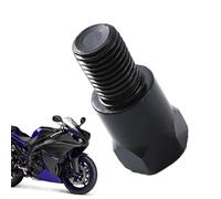 Adaptador de espejo retrovisor de motocicleta de 10 mm, adaptador de rosca de convertidor de tornillo de ajuste de espejo retrovisor de montaje de motocicleta robusto y práctico para bicicleta y