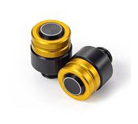 Adaptador de Espejo Tapón De Tornillo para Espejo Retrovisor, Cubierta para Orificio, Accesorios para Z900, Z750, Z650, Z800, Z400, 250, 300, Z1000/SX, Z900RS(Jaune)