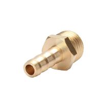 Adaptador de espiga para manguera 5 piezas de púas manguera, conector recto reductor, minipagoda latón macho, aire for(M8x1 to 10mm)