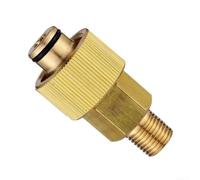 Adaptador de espuma de nieve de construcción de latón para Karcher K2 Through y otras lavadoras a presión con soporte de conexión rápida de 1/4 pulgadas