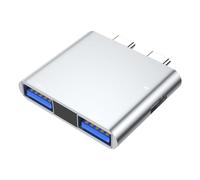 Adaptador de estación de acoplamiento USB C para un entretenimiento de trabajo eficiente