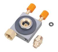 Adaptador de estufa, adaptador de recarga, convertidor de tubo, propano, tanques, válvulas, válvulas de llenado de tanques planos, adaptador de estufa de camping