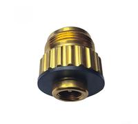 Adaptador de estufa de camping ultra delgado de alta altitud, conector de recipiente de gas de aluminio ligero para cocinar al aire libre, accesorio de horno portátil con para una fácil instalación