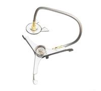 Adaptador de estufa de gas al aire libre para cocinas portátiles de camping, conector triangular de acero inoxidable para conversión de quemador de tipo dividido a tanque de gas