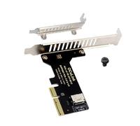 Adaptador de expansión PCIe Pcie a SFF-8611 SFF-8612 Tarjeta adaptadora Convertidor de Expansión Tarjeta Convertidor de Expansión para Servidor Desktop PCIe Adaptador
