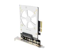 Adaptador de expansión U.2, tarjeta de expansión, diseño compacto, plug compatible con tecnología de hardware, conector de accionamiento para datos de alta velocidad, rendimiento estable, 4,72 x 4,72