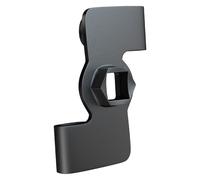 Adaptador de extensión de llave de accionamiento de 1/2 pulgada, construcción de acero al carbono, transferencia de alto par para pernos difíciles y adaptador extensor de llave de tuerca