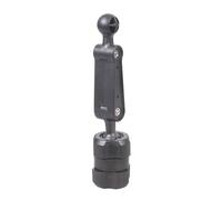 Adaptador de extensión de montaje de bola de 17 mm, varilla de extensión de rotación de 360 para tableros de ventilación de automóvil Soporte para teléfono de 17 mm Adaptadores de cabeza de bolas