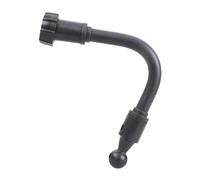 Adaptador de extensión de rótula - 17 mm, brazo de extensión de rótula, rotación de 360° | Adaptador de montaje de bolas ABS plegables, conector de soporte para teléfono móvil para soportes de telefo