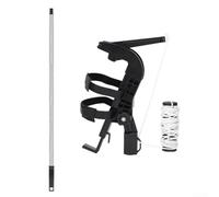 Adaptador de extensión de soporte de lata de spray ajustable para uso con limpiadores de ventanas y aerosoles Hornet, compatible con múltiples tamaños de latas de spray