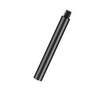 Adaptador de extensión de trípode pequeño, varilla de extensión de aluminio sólido con rosca de 1/4 pulgadas para elevaciones seguras de cámara, accesorio de montaje de cámara
