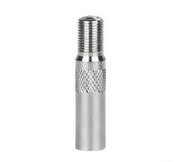 Adaptador de extensión de válvula chapado en cromo para Xiaomi para scooter eléctrico M365, extensor de vástago de neumático, plateado, 27 mm de longitud, diseño duradero (39 mm-B)