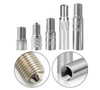 Adaptador de extensión de válvula para scooter eléctrico Xiaomi M365, extensor de vástago de latón cromado con diseño de rosca, tamaños de 24 mm/19 mm/27 mm/39 mm