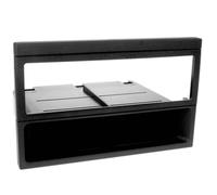Adaptador De Fachada 1-DIN Con Hueco Para Mazda MX-5 / 323 / 626 Negro