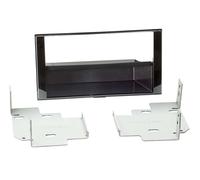 Adaptador De Fachada 2-DIN Con Hueco Para Nissan Micra/Note Negro Brillante