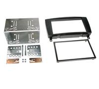 Adaptador de fachada 2-DIN para CLK 07/2004 > negro