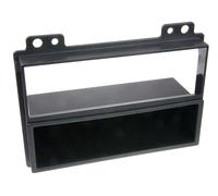 Adaptador de fachada 2-DIN para con vacío bolsillo Fiesta / Fusion > 2005 negro