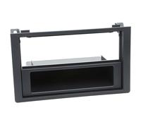 Adaptador de fachada 2-DIN para con vacío bolsillo Saab 9.3 2007 > negro